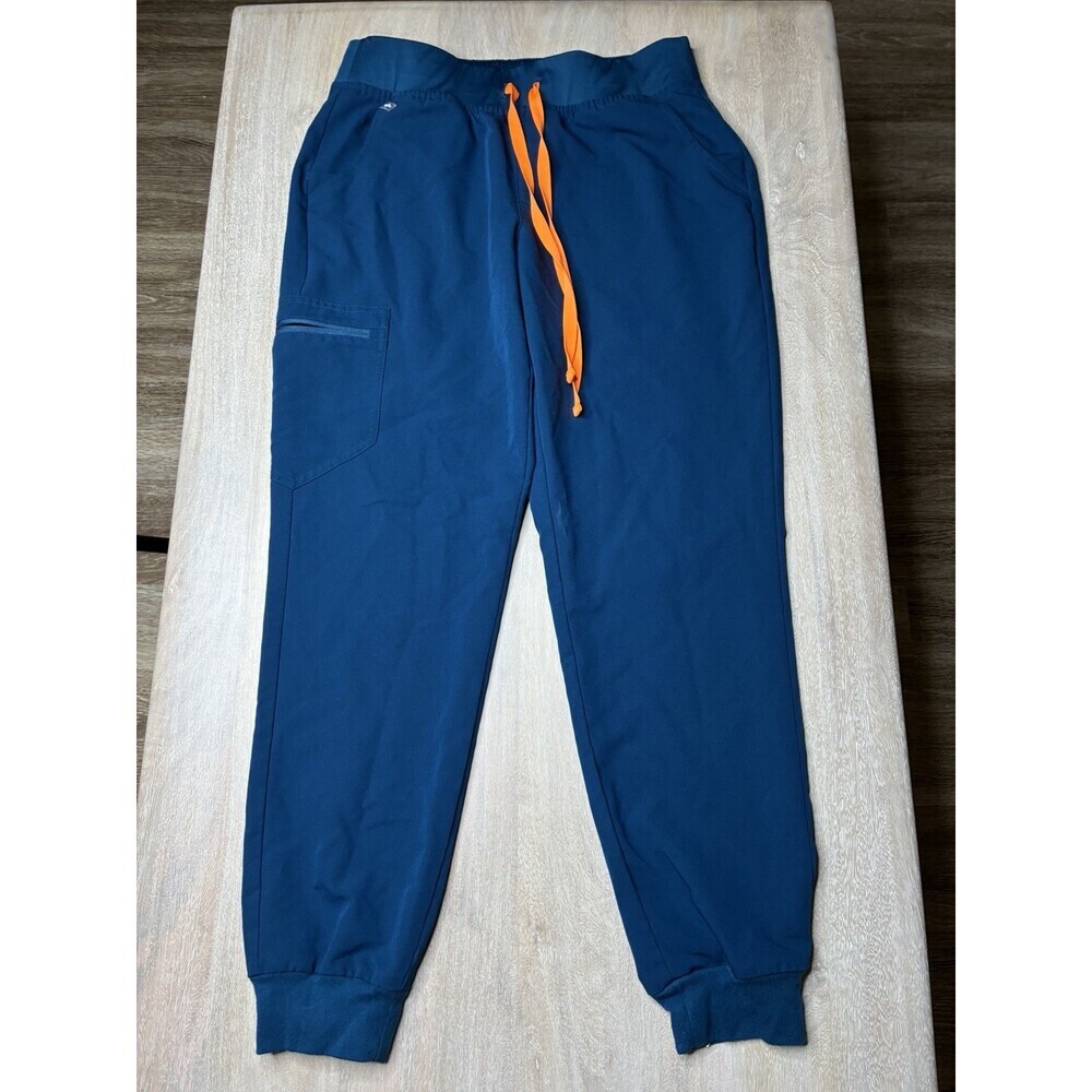 Figs Zamora Joggers in Deep Reef Blue Size Medium